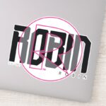 Robin Hi Tech Name Graphic Sticker