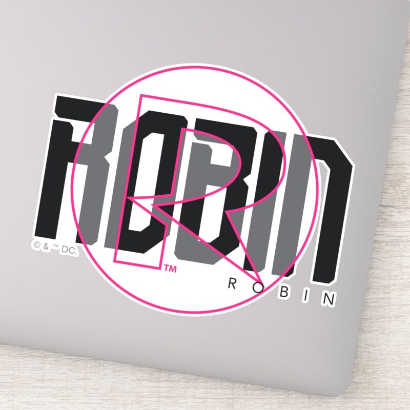 Robin Hi Tech Name Graphic Sticker Robin Hi Tech Name Graphic Sticker