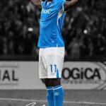 Romelu Lukaku Soccer Poster