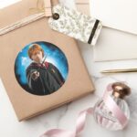 Ron Weasely Classic Round Sticker