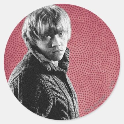 Ron Weasley 5 Classic Round Sticker