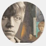 Ron Weasley 8 Classic Round Sticker
