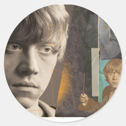 Ron Weasley 8 Classic Round Sticker