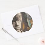 Ron Weasley 8 Classic Round Sticker