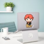 Ron Weasley Cartoon Character Art Sticker