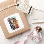 Ron Weasley Collage 1 Square Sticker