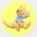 Roo 3 Classic Round Sticker