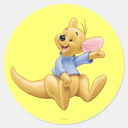 Roo 3 Classic Round Sticker