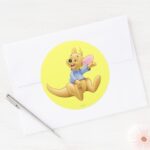 Roo 3 Classic Round Sticker