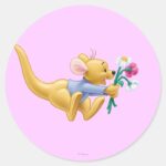 Roo 4 Classic Round Sticker