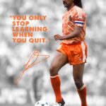 Ruud Gullit Soccer Poster