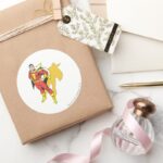 SHAZAM Shadow Classic Round Sticker