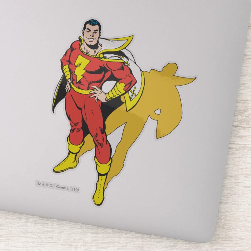 SHAZAM Shadow Sticker SHAZAM Shadow Sticker