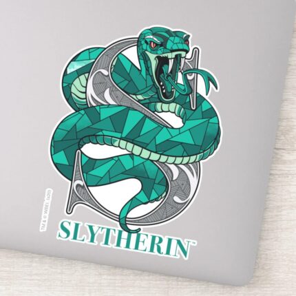SLYTHERIN™ Crosshatched Emblem Sticker