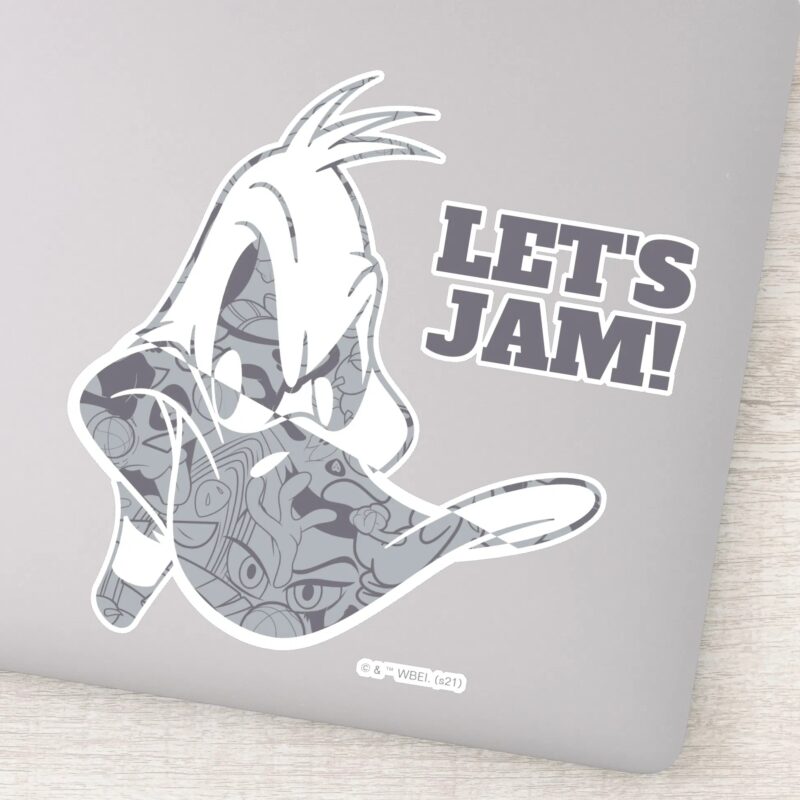 SPACE JAM A NEW LEGACY™ DAFFY DUCK™ Mod Pattern Sticker
