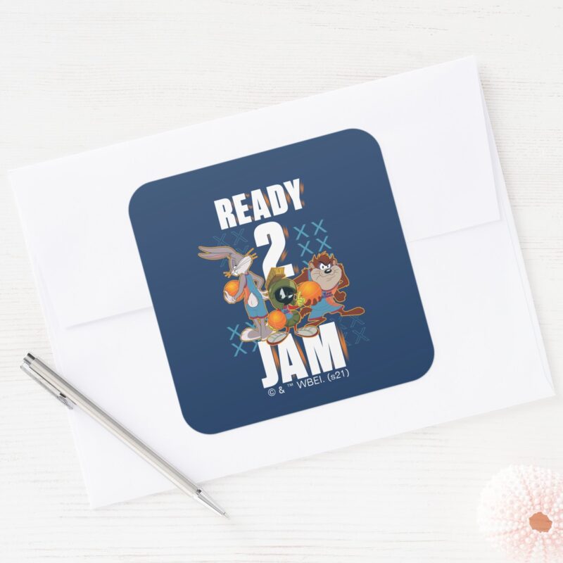 SPACE JAM A NEW LEGACY™ Ready 2 Jam Square Sticker