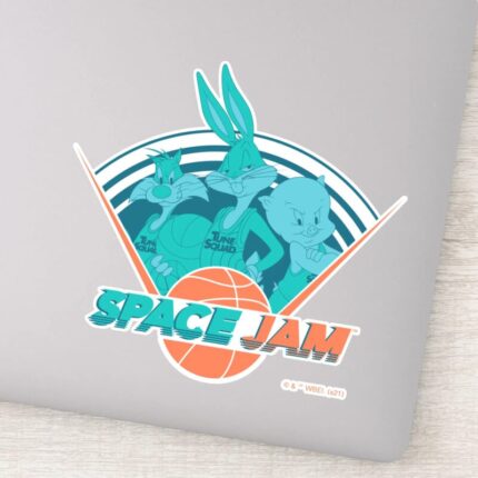 SPACE JAM A NEW LEGACY™ Retro Futuristic Team Sticker