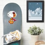 SPACE Snoopy Astronaut Sticker