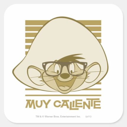 SPEEDY GONZALES™ Muy Caliente Square Sticker