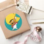 SPEEDY GONZALES™ Bow Tie Classic Round Sticker