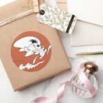 SPEEDY GONZALES™ Run Art Classic Round Sticker