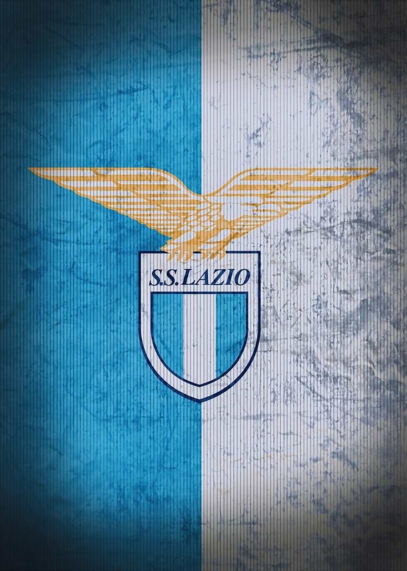 SS Lazio Logo Football Poster