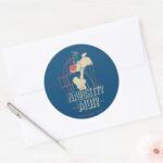 SYLVESTER™ Naughty Moi Classic Round Sticker