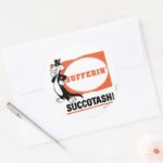 SYLVESTER™ Sufferin Succotash Classic Round Sticker