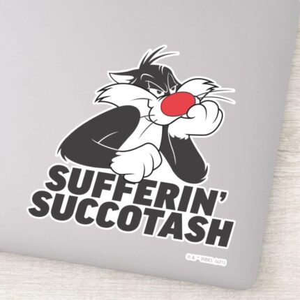 SYLVESTER™ Sufferin Succotash Sulking Sticker