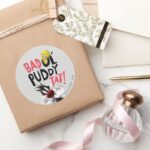 SYLVESTER™ TWEETY™ Bad Ol Puddy Tat Classic Round Sticker