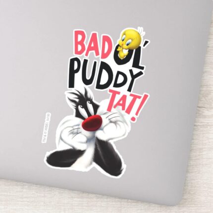 SYLVESTER™ TWEETY™ Bad Ol Puddy Tat Sticker