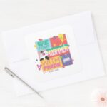 SYLVESTER™ TWEETY™ We Fight Together With Pride Square Sticker