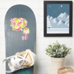 Sally Thinking Of Flowers Sticker