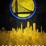 San Francisco City Skyline Poster