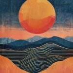 Sandy Eclipse Poster