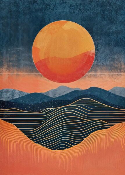 Sandy Eclipse Poster