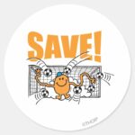 Save Classic Round Sticker