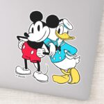Sensational 6 Mickey Mouse Donald Duck Sticker