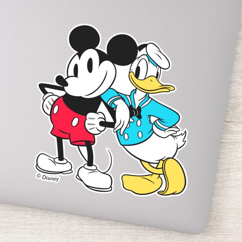 Sensational 6 Mickey Mouse Donald Duck Sticker
