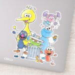 Sesame Pals Doodley Graphic Sticker