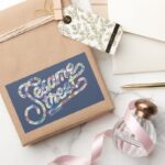 Sesame Sesame Doodle Logo Rectangular Sticker