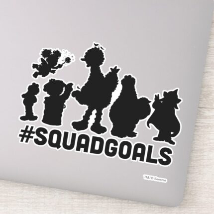 Sesame Street SquadGoals Sticker