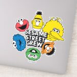 Sesame Street Crew Sticker