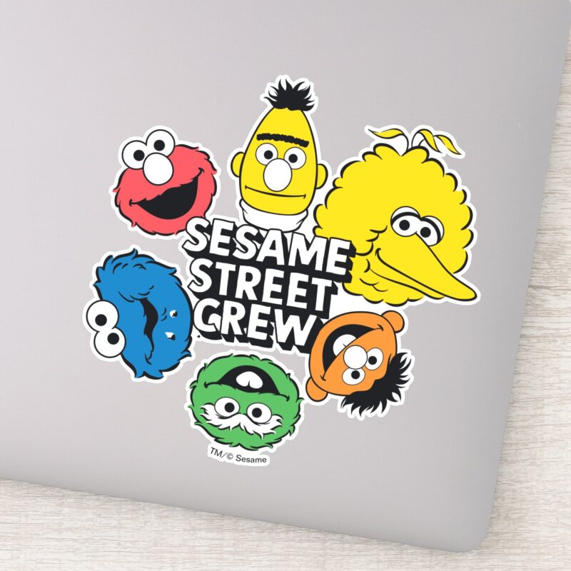 Sesame Street Crew Sticker Sesame Street Crew Sticker