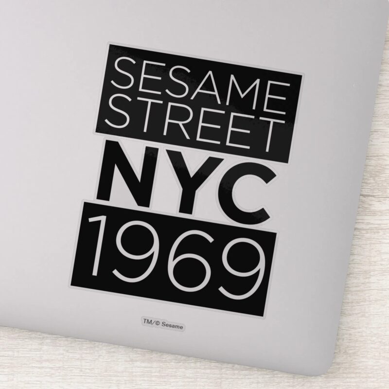 Sesame Street NYC Sticker Sesame Street NYC Sticker