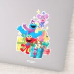 Sesame Street Pals And Presents Sticker