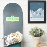 Sesame Street Sign Sticker