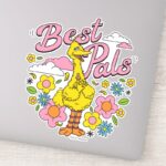 Sesame Street Best Yellow Bird Pals Sticker