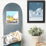 Sesame Street Big Bird Relax Refresh Recharge Sticker