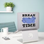 Sesame Street Cookie Monster Break Time Sticker